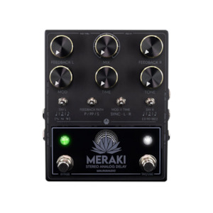 Guitar pedal: MERAKI - Analog Stereo Delay