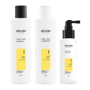 Hairdressing: NIOXIN SCALP + HAIR THICKENING SYSTEM 1 KIT