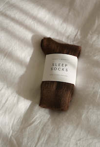 Sleep Socks - Cocoa