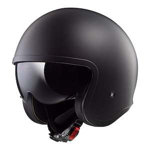 LS2 OF599 Spitfire II Helmet - Matte Black 06