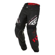 FLY KINETIC K220 PANT RED/BLACK/WHITE - SIZE 28