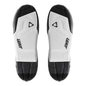 Leatt 4.5/5.5 Boot Outer Sole - White / Black [Pair]