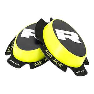 Richa TPU Knee Sliders - Fluro Yellow