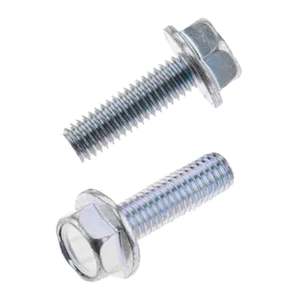 Bolt 6x20mm Hex (10mm Head) Flange Bolt (Packet of 10)