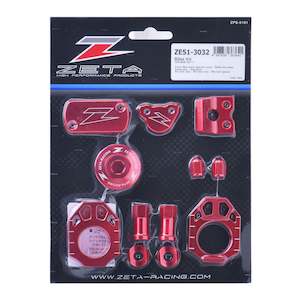 Zeta Billet Kit CRF450R/RX - Red