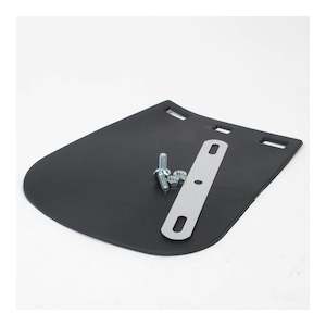 Whites Mud Flap - Black PVC (Small)