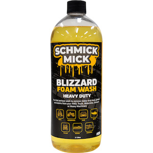 Premium Wash – Tool and Safety Warehouse: Schmick Mick Blizzard Foam Wash 1L