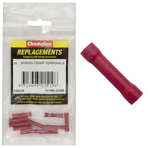 Champion Red Cable Connector Joiner 10pk