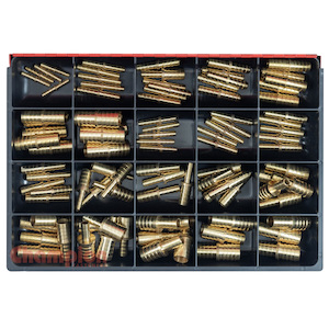 Brass Fittings: Champion 96pc Brass Barbed Hose Joiners