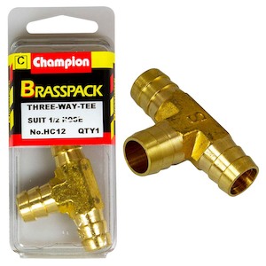 Champion Brass 1/2in ‘T’ Joiner