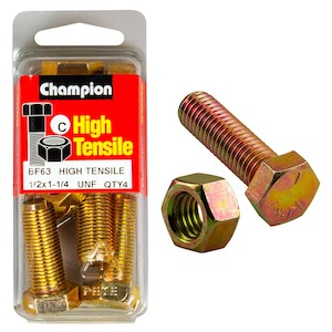 Champion 1-1/4in x 1/2in Set Screw & Nut (C) – GR5