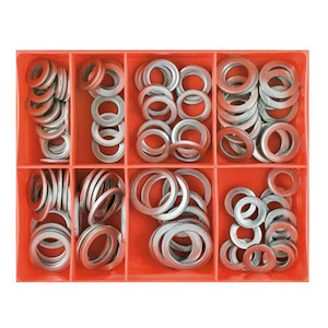 Assortments: Champion 100pc mm/imp Aluminium Sump Plug Washer Assortment