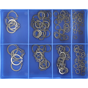 Champion 120pc External Circlip Assortment 304/A2