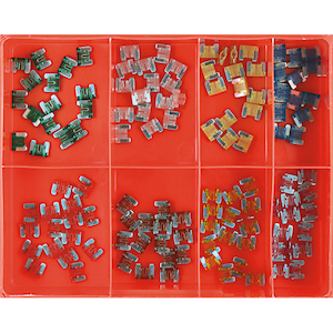 Champion 120pc Low Profile Blade Fuse Assortment – 3-30Amp