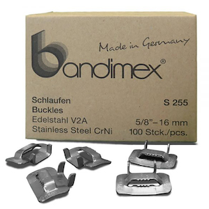 Bandimex: Bandimex S255 Buckles 5/8in (100pc)