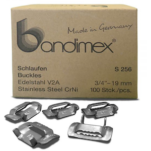 Bandimex: Bandimex S256 Buckles 3/4in (100 pc)