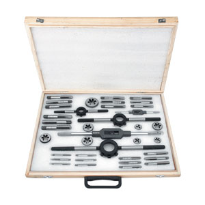 ENGINEERING TOOLS – Tool and Safety Warehouse: Groz 37 Piece Metric Tap & Die Set (M6-M20)