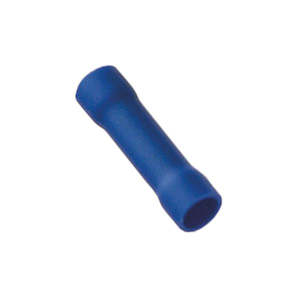 Champion Blue Cable Connector Joiner - 100Pk | Auto Crimp Terminals - Cable Connectors