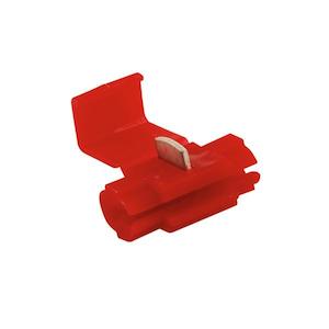 Champion Red Wire Tap Connector -5Pk | Auto Crimp Terminals - Push-On Terminals