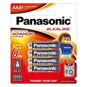 Panasonic AAA Battery Alkaline (8pk)