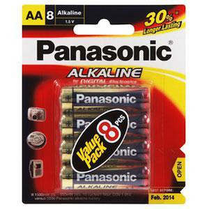 Panasonic Aa Battery Alkaline (8Pk) | Alkaline - AA Size