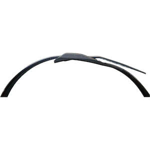 Isl 370X7.6Mm Low Profile Cable Tie - Uv Blk - 100Pk | Low Profile - Black