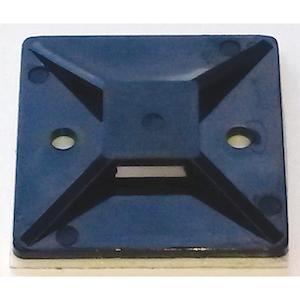 Isl 40X40Mm Cable Tie Mounting Base - Black - 100Pk | Mounting Bases