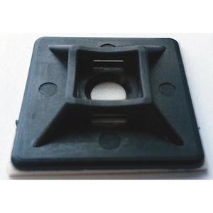 Isl 28X28Mm Cable Tie Mounting Base - Black - 100Pk | Mounting Bases