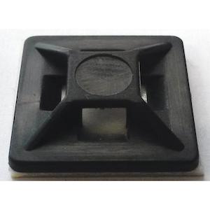 Isl 19X19Mm Cable Tie Mounting Base - Black - 100Pk | Mounting Bases