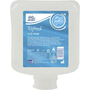 Hand Cleaners Skin Care: Deb|Stoko Refresh Clear Foam - 1L Cartridge | Hand Cleaners & Skin Care - Light Duty Cleaning