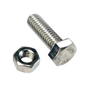 Champion 5/16Unc X 1In Set Screws/Nuts - Mini Jar -25Pk** | Jar Packs - UNC