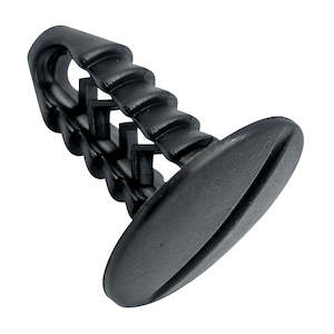 GTi Push Retainer Matte Black 21mm x 24mm, 9.5mm Hole