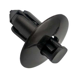 Replacement Packs: GTi Push Retainer Gloss Black  19.8mm x 22.3mm, 8mm Hole