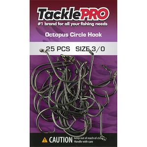 Tacklepro Octopus Circle Hook 3/0 - 25Pc | Hooks - Beak