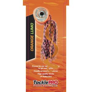 Tacklepro Kabura Lure 200Gm - Orange Lumo | Jigs & Lures - Kabura