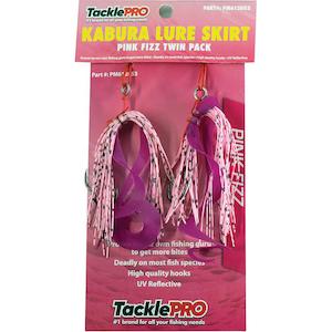 Tacklepro Kabura Lure Skirt - Pink Fizz (Twin Pack) | Jigs & Lures - Inchiku