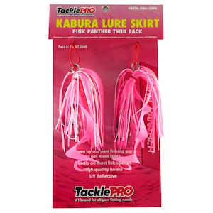 Tacklepro Kabura Lure Skirt - Pink Panther (Twin Pack) | Jigs & Lures - Inchiku