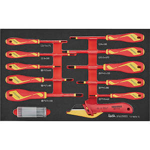 Teng 15pc Insulated Screwdriver & Knife Set EVA3