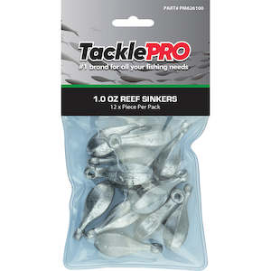 TacklePro Reef Sinker 1.0oz - 12pc Pack