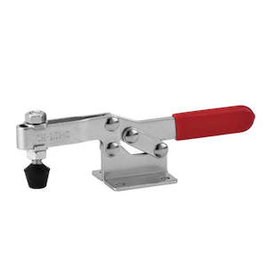 Toggle Clamp Horizontal Flanged Base Str. Handle 100Kg Cap