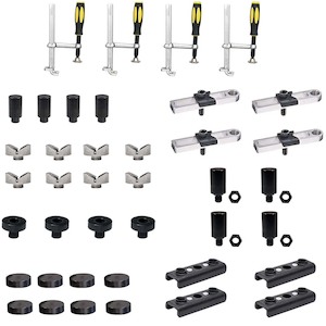 Stronghand FixturePoint - 40 Piece Clamp & Component Kit