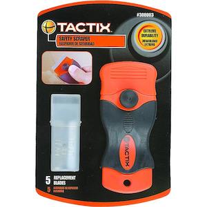 Tactix Scraper Safety W/ 5Pc Blade | Masonry & Painting - Scrapers