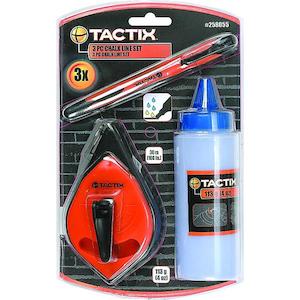 Tactix Chalk Line 3Pc Set | Masonry & Painting