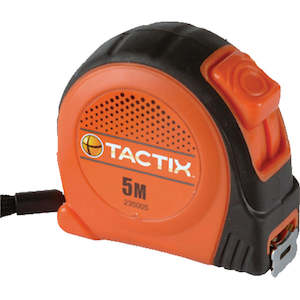 Measuring Tools: Tactix Tape Measure 5m x 19mm - Basic