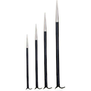 Groz 4Pc Roll Head Pry Bar Set - 6-20In | Pry Bars - Roll Head