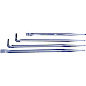 Ozar Rolling Head Pry Bar Set 4pc 355-505mm