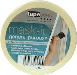 Tapespec Masking Tape - 50m Roll #312 18mm Mask-it