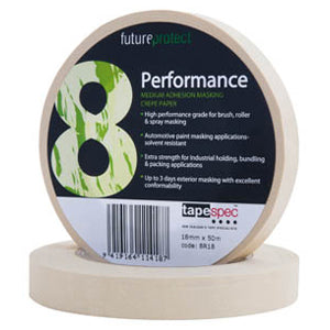 Hi-Performance Crepe Masking Tape 24mm x 50m (Creme) 8R24