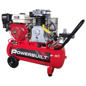 Powerbuilt 50L 6.5Hp Air Compressor (Lifan Engine) - Belt Drive