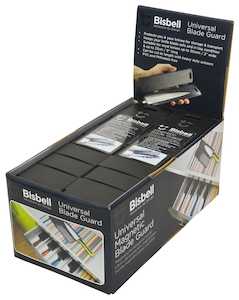 Knives: Bisbell Magnetic Knife Guard Black Display 20-pce